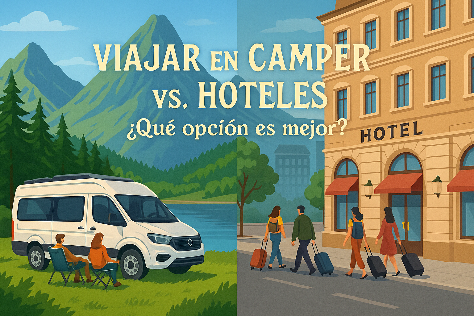 Viajar en Camper vs. Hoteles – ¿Qué opción es mejor?